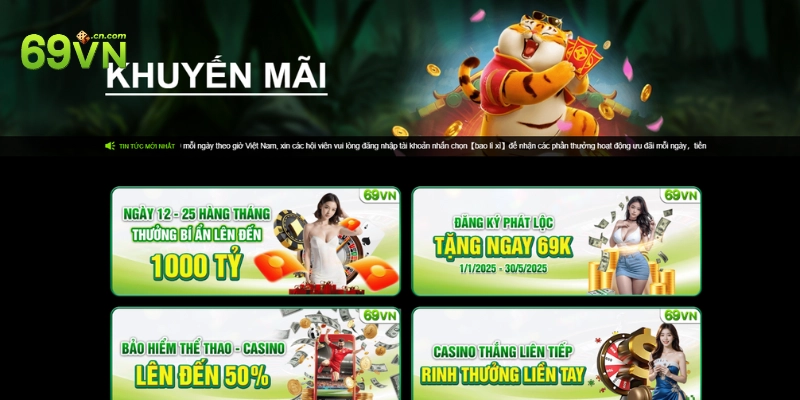 Khuyến mãi ngập tràn